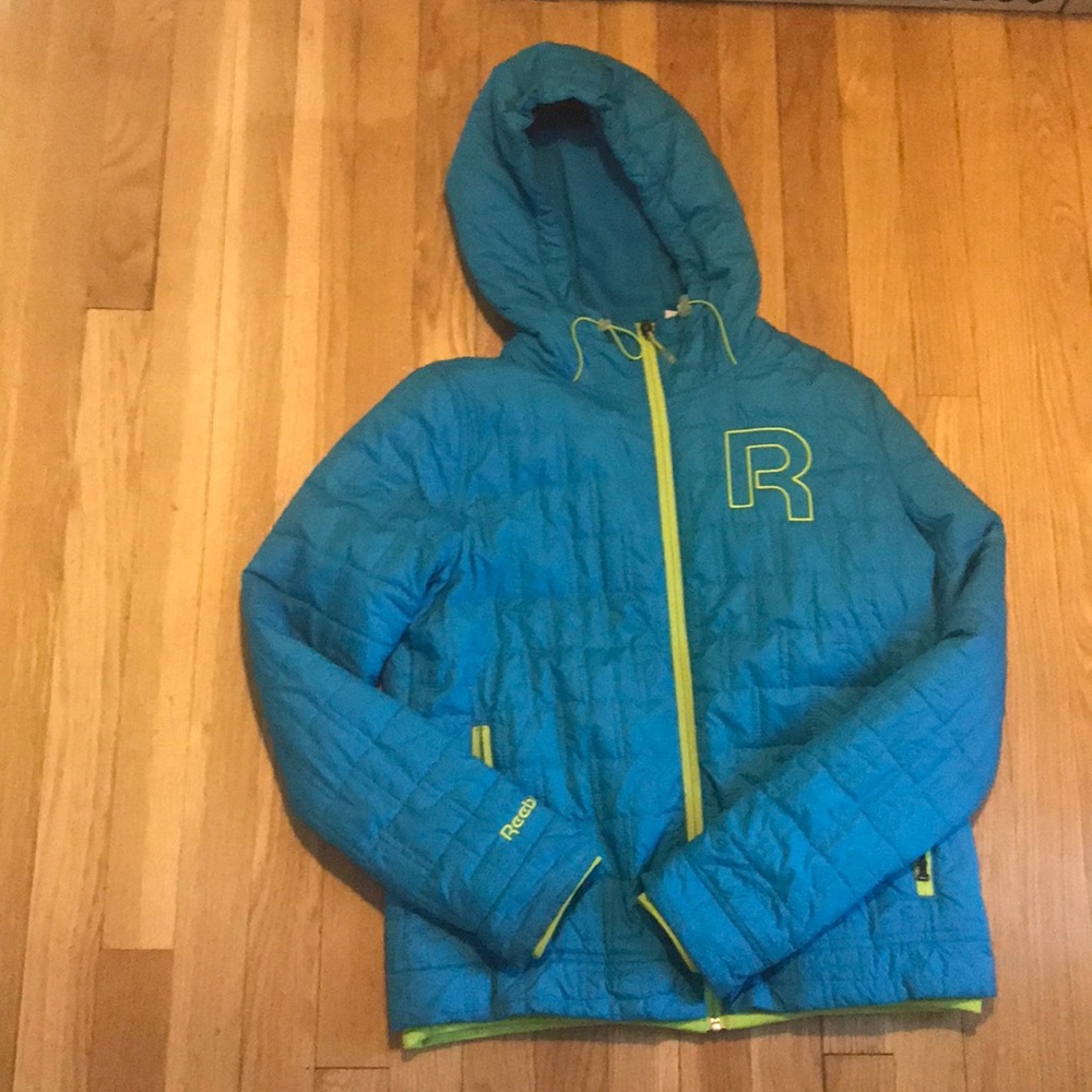 Reebok jacket, puffer, EUC
